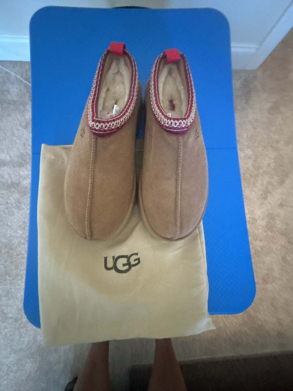 UGG Tazz Slipper Platform Chestnut